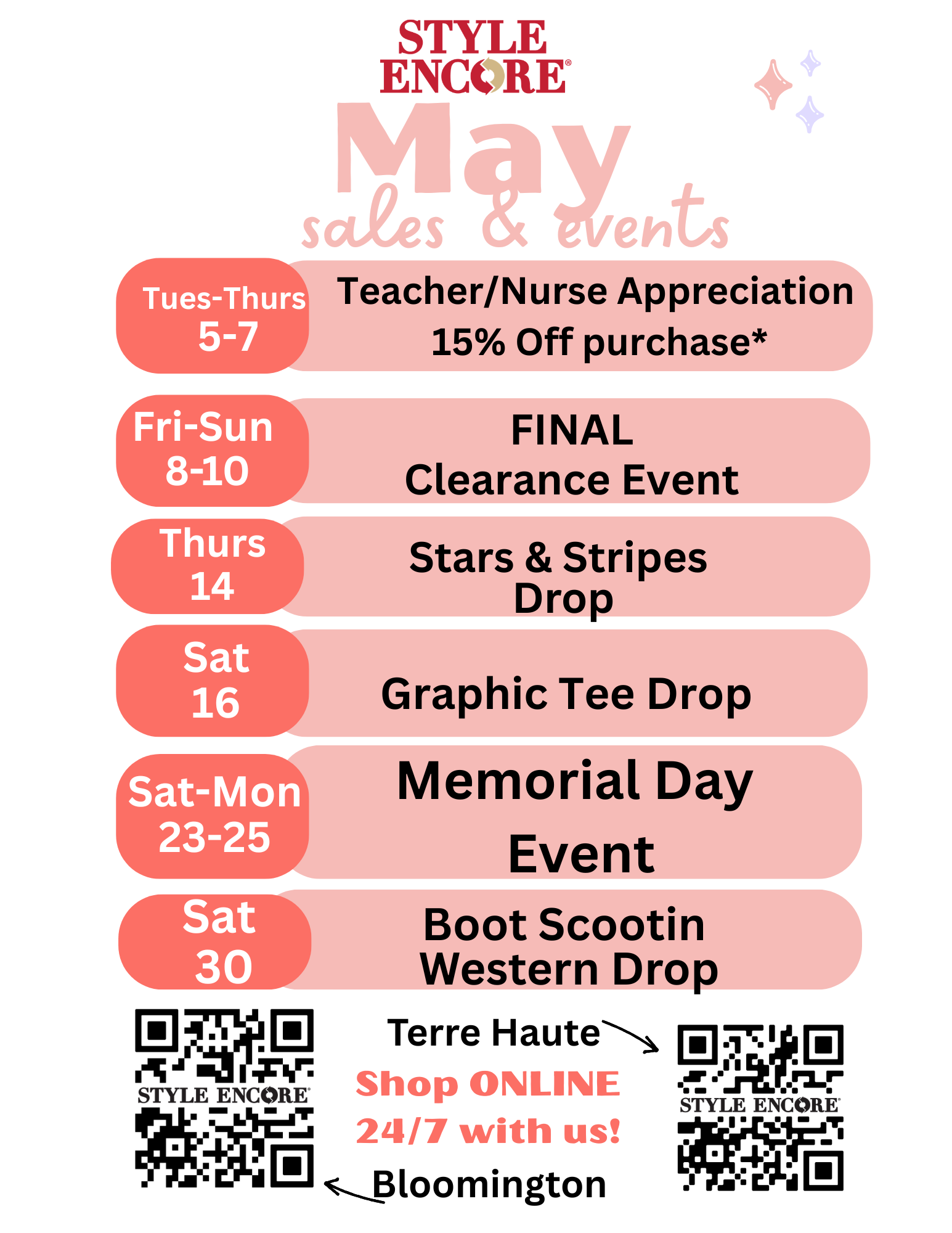 May events